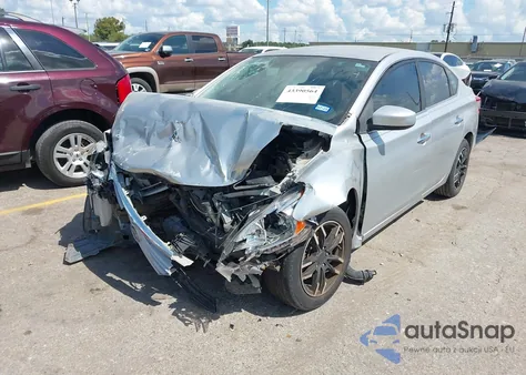 2015 Nissan Sentra S из США, поврежденный, VIN 3N1AB7AP0FY218685